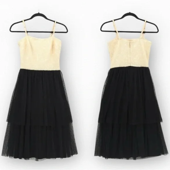 Dress the Population Sequin and Tulle Dress XXS NWT - Picture 3 of 10